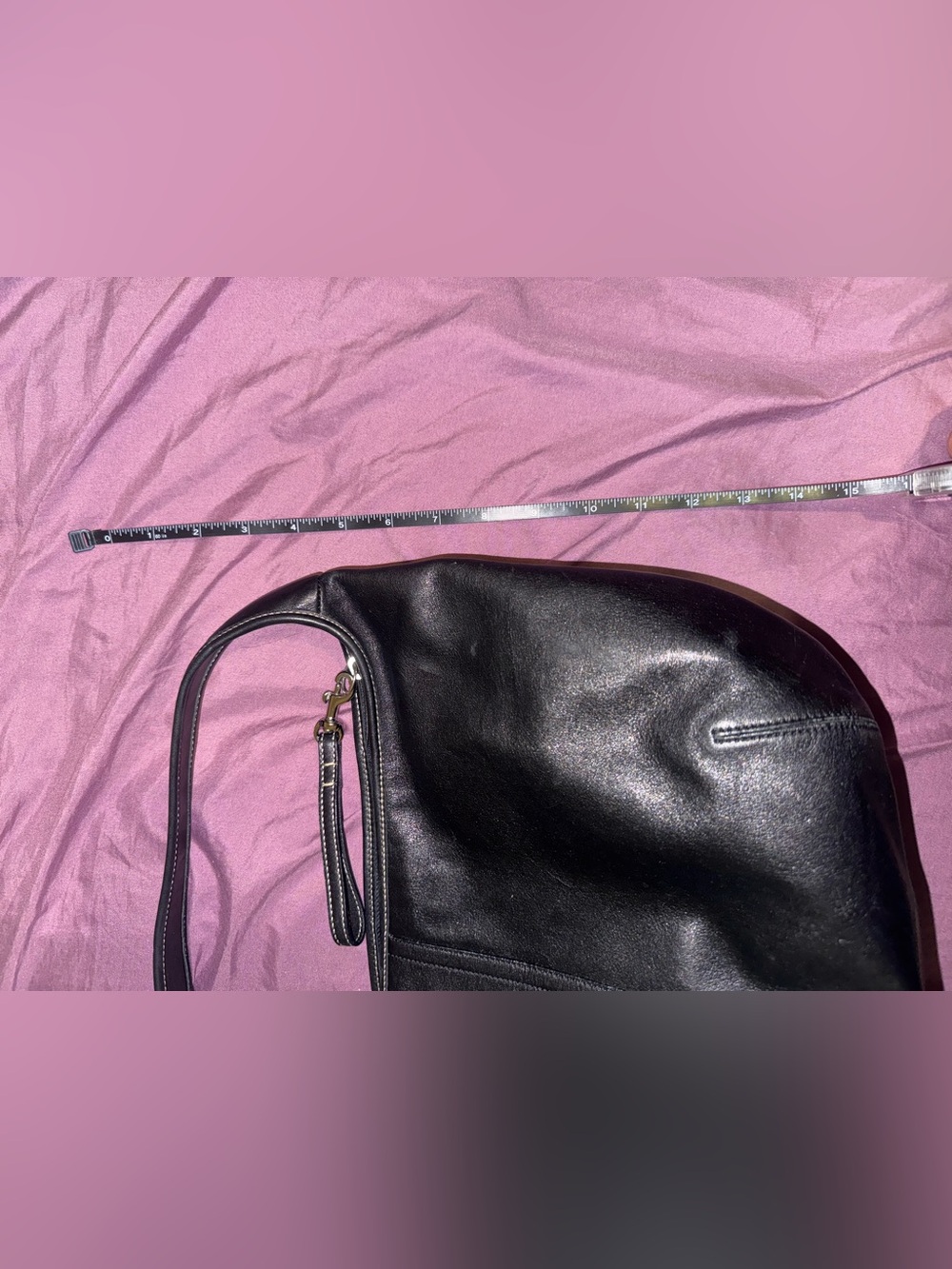 Coach Black Shoulder Bag - Picture 5 of 6